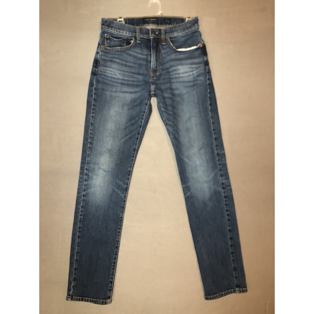 Lucky Brand 121 Jeans Mens Slim Straight 29 x 32 Blue Denim